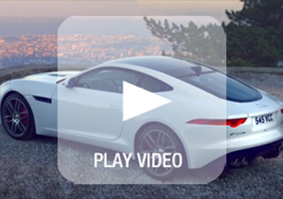 Jaguar F-Type R Coupé: il sound del V8 da 550 CV Jaguar F-Type R Coupé: il sound del V8 da 550 CV