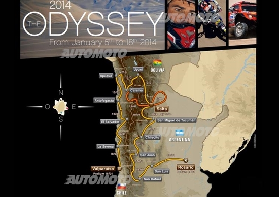 Dakar 2014. Un percorso da 9.000 chilometri. Parte Prima Dakar 2014. Un percorso da 9.000 chilometri. Parte Prima