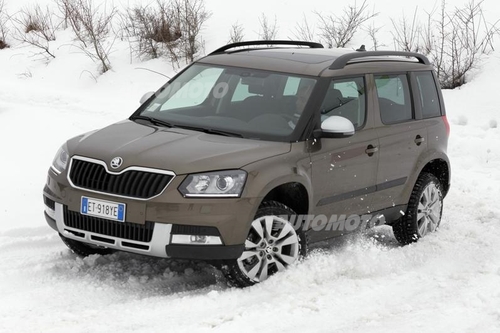 Skoda yeti restyling