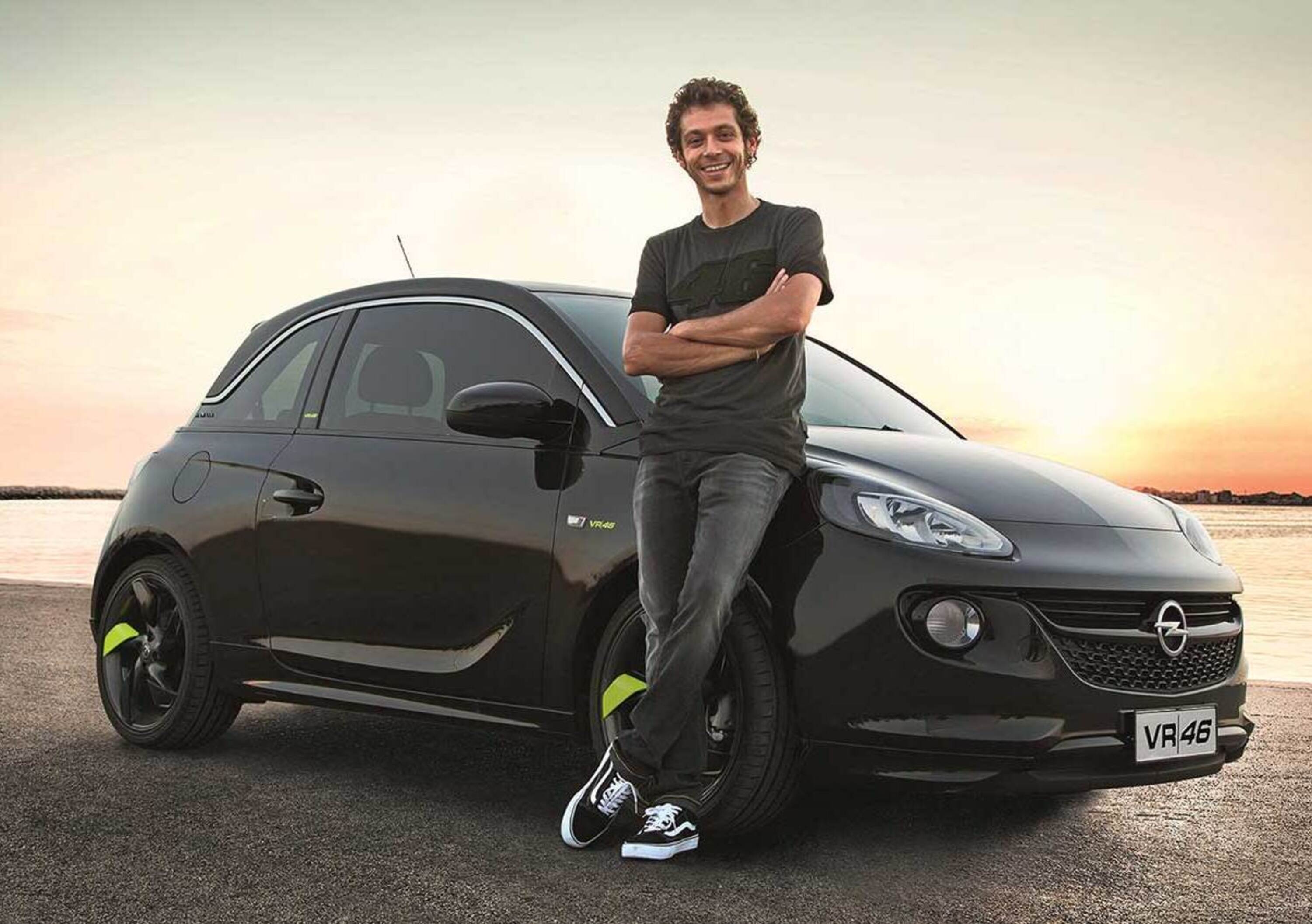 Opel Adam VR46 Limited Edition edizione speciale dedicata a Valentino