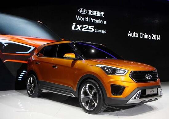 Hyundai ix25 concept: in arrivo un SUV compatto per la Cina Hyundai ix25 concept: in arrivo un SUV compatto per la Cina