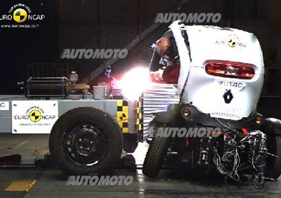 Microcar bocciate nei crash test Euro NCAP Microcar bocciate nei crash test Euro NCAP