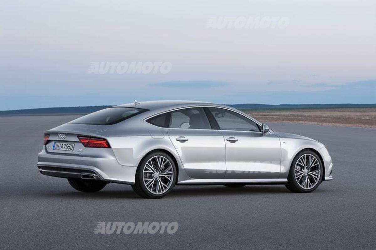 Audi a7 restyling