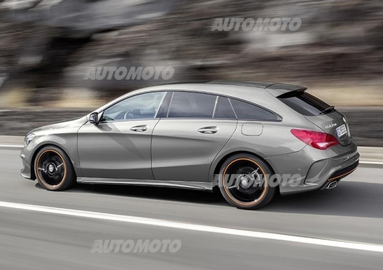 Mercedes-Benz CLA Shooting Brake: ecco la station coupé Mercedes-Benz CLA Shooting Brake: ecco la station coupé