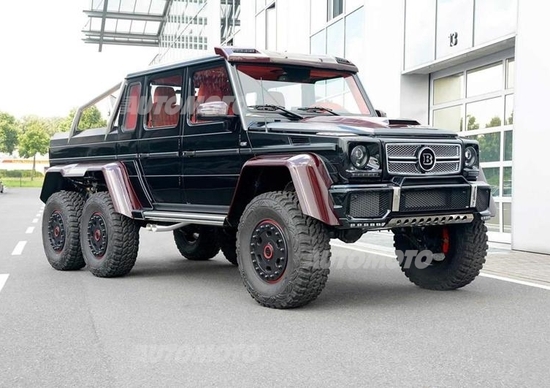 Brabus G 63 AMG 6X6: nessuno finora aveva osato così tanto Brabus G 63 AMG 6X6: nessuno finora aveva osato così tanto