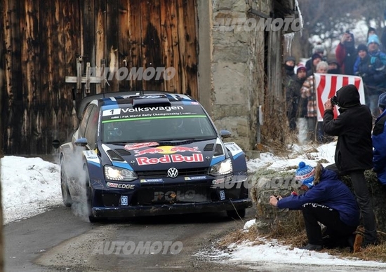 WRC Montecarlo: Volkswagen in fuga. Loeb è fuori dai giochi WRC Montecarlo: Volkswagen in fuga. Loeb è fuori dai giochi