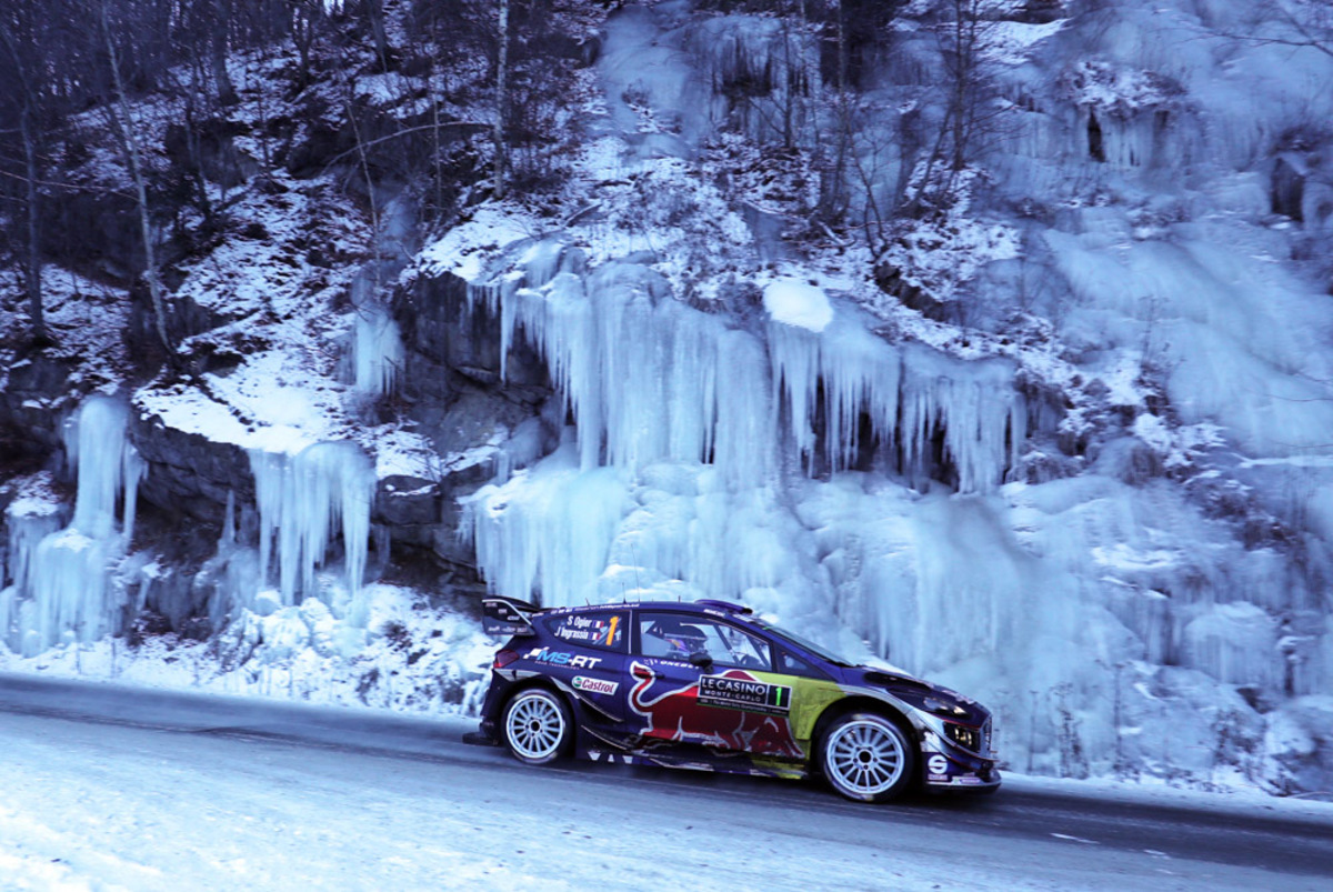 AFFICHE POSTER RALLYE MONTE CARLO 2017 WRC RALLY
