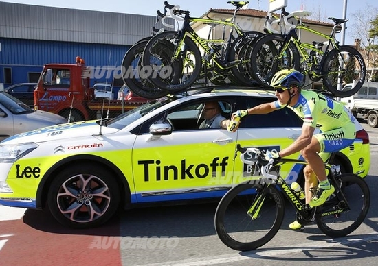Citroën partner della squadra di ciclismo Tinkoff-Saxo Citroën partner della squadra di ciclismo Tinkoff-Saxo