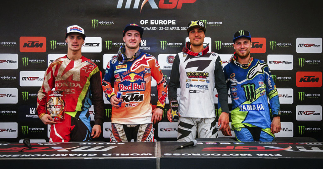 MX 2017. Le interviste dal podio del GP d'Europa